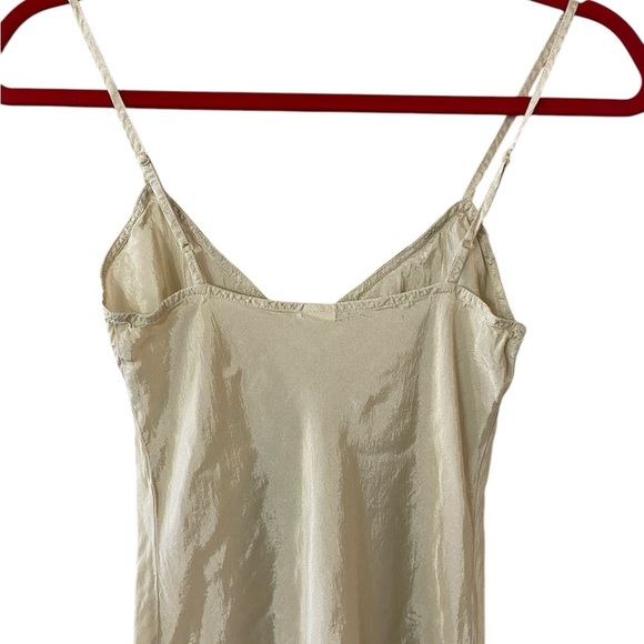 Vintage Light Gold/Tan Viscose Slip - Picture 2 of 12